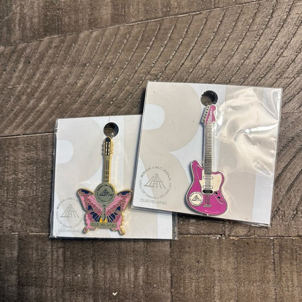 Rock N Roll Hall of Fame Pin Set